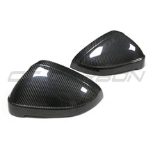 Load image into Gallery viewer, AUDI A4/S4/RS4/A5/S5/RS5 B9 2016+ PRE-PREG CARBON FIBRE MIRRORS - WITHOUT LANE ASSIST
