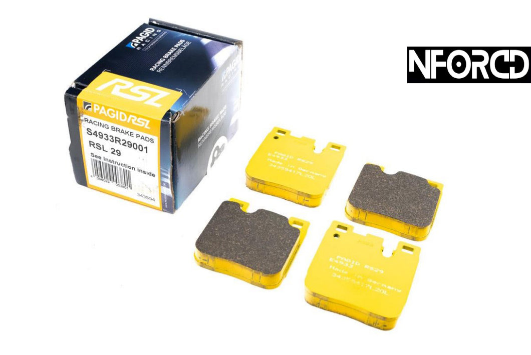 Pagid E4933 RS29 Rear Pads - BMW M Performance 345mm 2 Pot