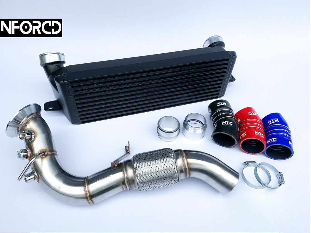 BMW 335D TURBO INTERCOOLER DPF & BOOST HOSE E90-E93 BLACK