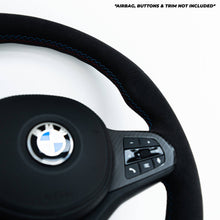 Load image into Gallery viewer, BMW 2 Series G42, M2 G87, M3 G80, M4 G82 Full Alcantara Steering Wheel by TRE
