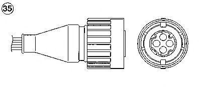 NTK Lambda Sensor / O2 Sensor (NGK 0252) - OZA572-E2