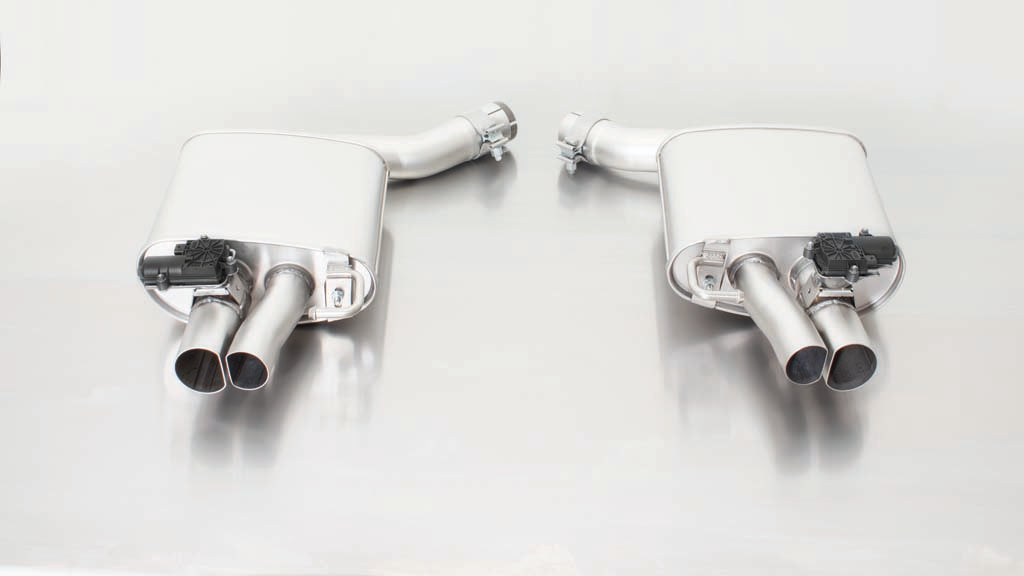 Remus Resonated Axle Back System Left/right With Integrated Valves Using The Oe Valve Control 412 kW For A6 C7 Avant RS6 4.0 V8