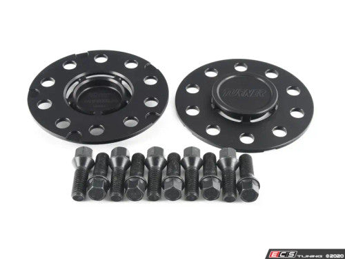 Turner Motorsport Black 5mm Wheel Spacers With Extended Wheel Bolts - F80 M3 F82 M4 F87 M2