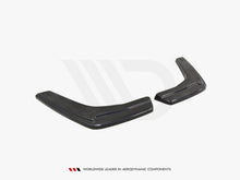 Load image into Gallery viewer, Maxton Design Gloss Black Rear Side Splitters BMW M4 F82 (2014-20)
