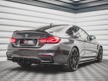 Load image into Gallery viewer, Maxton Design Black Street Pro Rear Diffuser BMW M4 F82 (2014-)
