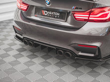 Load image into Gallery viewer, Maxton Design Gloss Black Rear Valance BMW M4 F82 (2014-2020)
