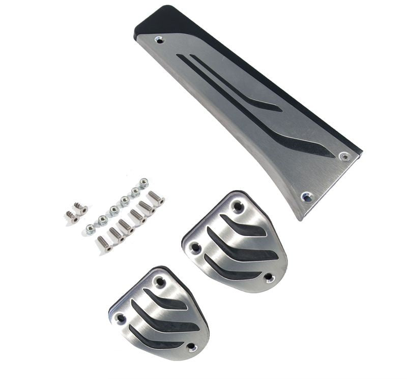 Genuine BMW F06 F10 F11 F12 F13 F20 F21 F30 F31 Performance Stainless Steel Pedal Cover Set - RHD