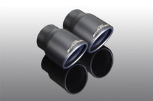 Load image into Gallery viewer, AC Schnitzer 90mm Sport black ceramic tailpipe set for BMW X2 (F39)
