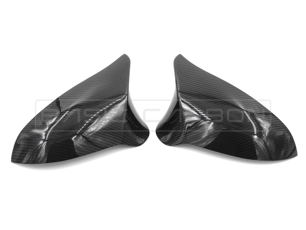 Basic Carbon BMW F80 M3 LHD Stick-On Style Mirror Covers