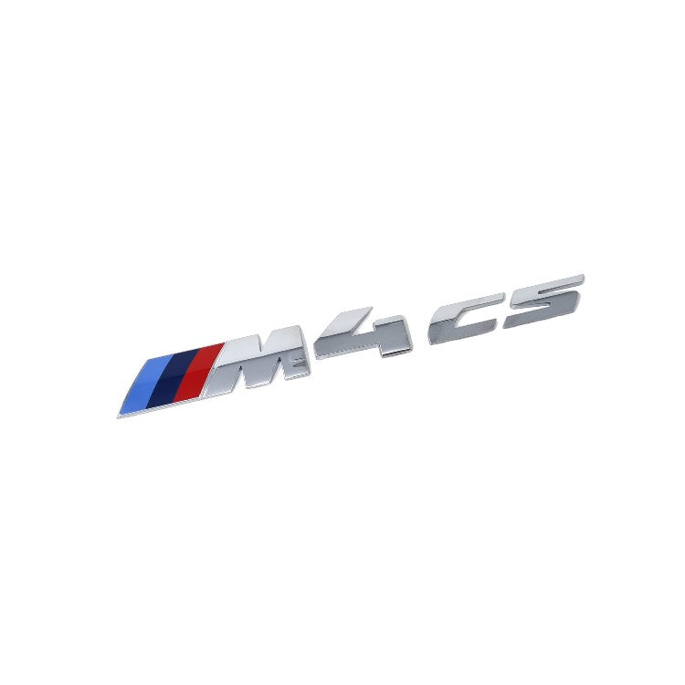 Genuine BMW F82 M4 CS Badge - Chrome