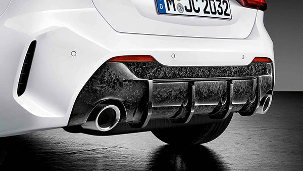 Genuine BMW M Performance F40 Rear Carbon Diffuser (Inc. 118i, 120dx & M135i)