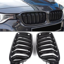 Load image into Gallery viewer, Gloss Black Grill Kidney for BMW 3 Series 2012-2018
