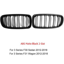 Load image into Gallery viewer, Gloss Black Grill Kidney for BMW 3 Series 2012-2018
