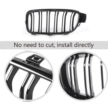 Load image into Gallery viewer, Gloss Black Grill Kidney for BMW 3 Series 2012-2018
