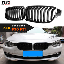 Load image into Gallery viewer, Gloss Black Grill Kidney for BMW 3 Series 2012-2018
