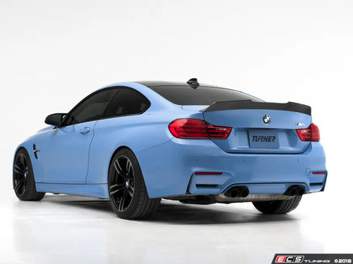 Turner Motorsport Carbon Fiber High Kick Rear Spoiler - M4 F82