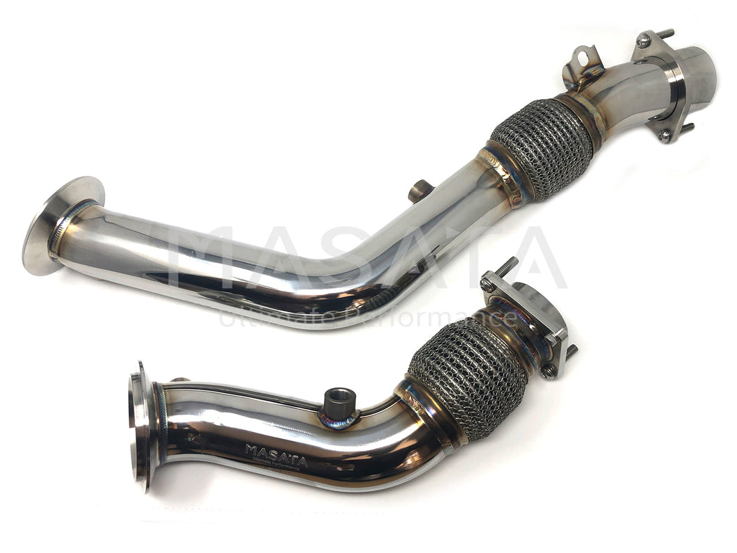 Masata BMW S55 F80 F82 Catless Downpipes (M2 Competition, M3 & M4)