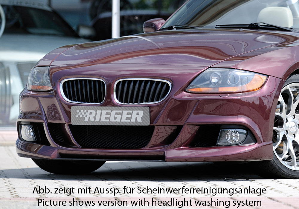 Rieger BMW E85 Z4 Front Bumper