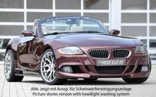 Load image into Gallery viewer, Rieger BMW E85 Z4 Front Bumper
