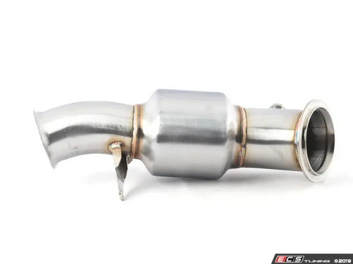 Turner Motorsport Downpipe With High Flow Catalytic Converter - N55