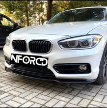 Load image into Gallery viewer, Facelift BMW 1 Series F20 F21 Gloss Black Front Splitter
