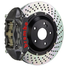 Load image into Gallery viewer, Brembo BMW F20 F22 F30 F32 F36 Front GT-S 6 Piston Track Big Brake Kit 355x32mm with Hard Anodized Black Caliper (Inc. M135i, M240i, 328i &amp; 440i)
