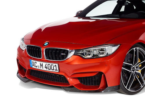 AC Schnitzer Carbon fibre front spoiler elements for BMW M3 (F80)