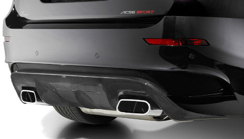 AC Schnitzer Carbon fibre rear diffuser for BMW X6M (E71)