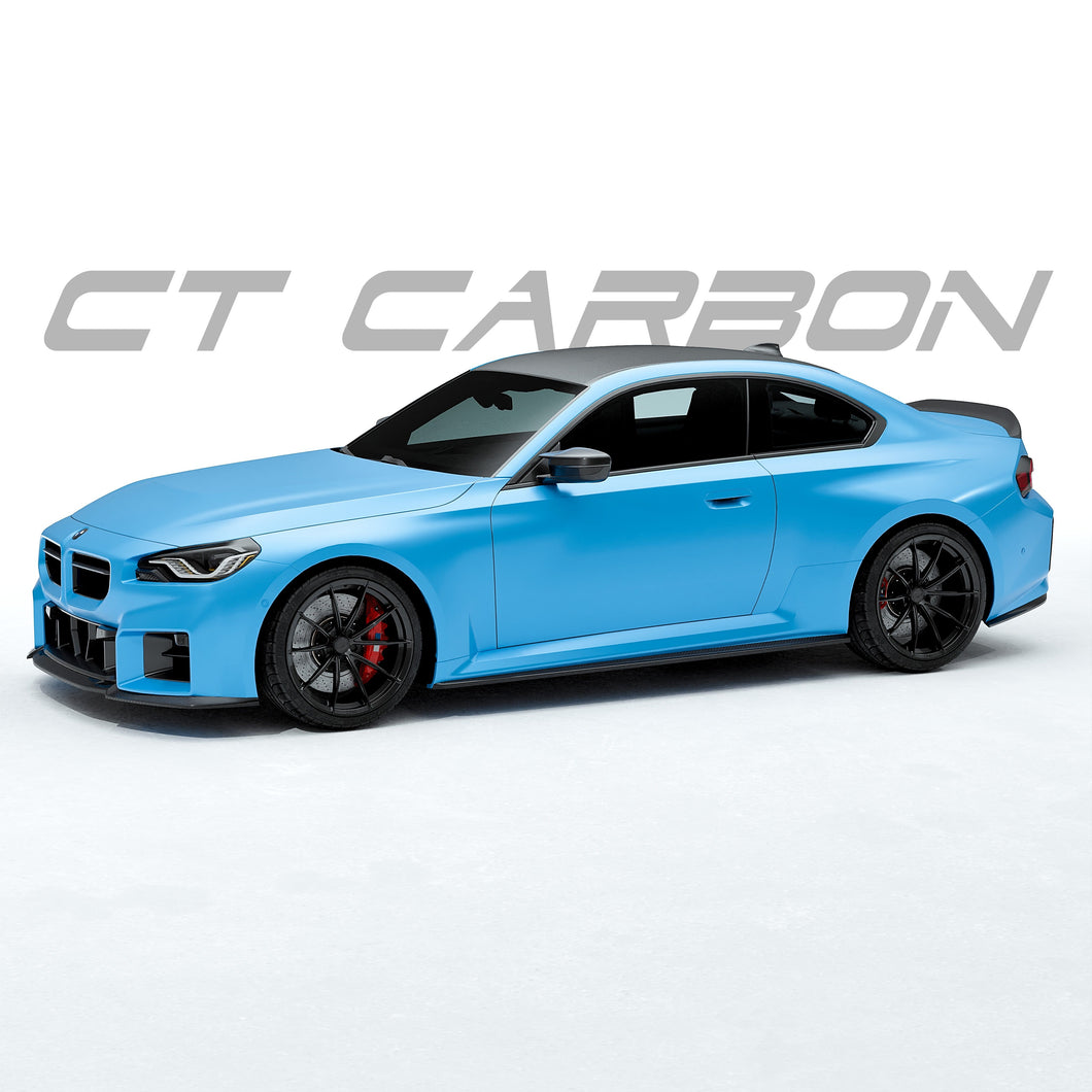 PRE-ORDER DEPOSIT - BMW G87 M2 CARBON FIBRE SIDE SKIRTS - CT DESIGN