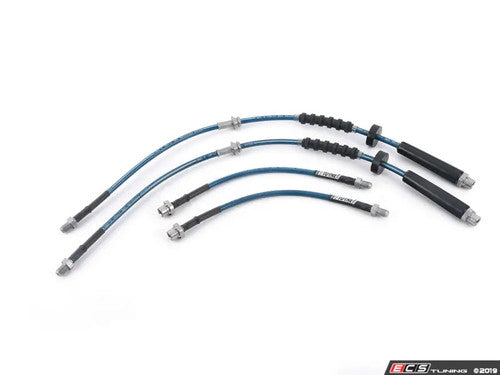 Turner Motorsport Braided Brake Hose Kit - M2 F87 / M3 F80 / M4 F8