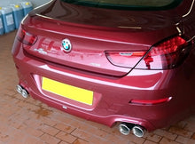 Load image into Gallery viewer, AC Schnitzer Quad sports exhaust, chrome, for BMW 6 series Gran CoupÃ© (F06) 650i
