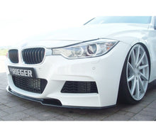 Load image into Gallery viewer, Rieger BMW F30 F31 Front Splitter (Inc. 320i, 335i &amp; 340i)
