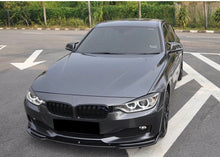 Load image into Gallery viewer, BMW F30 F35 3 Series Front Splitter Bumper Gloss Black - Standard bumper
