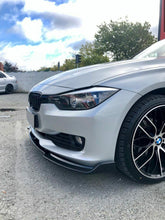 Load image into Gallery viewer, BMW F30 F35 3 Series Front Splitter Bumper Gloss Black - Standard bumper
