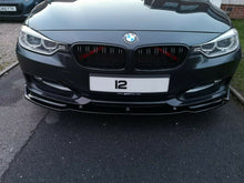 Load image into Gallery viewer, BMW F30 F35 3 Series Front Splitter Bumper Gloss Black - Standard bumper
