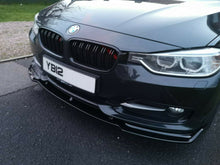 Load image into Gallery viewer, BMW F30 F35 3 Series Front Splitter Bumper Gloss Black - Standard bumper
