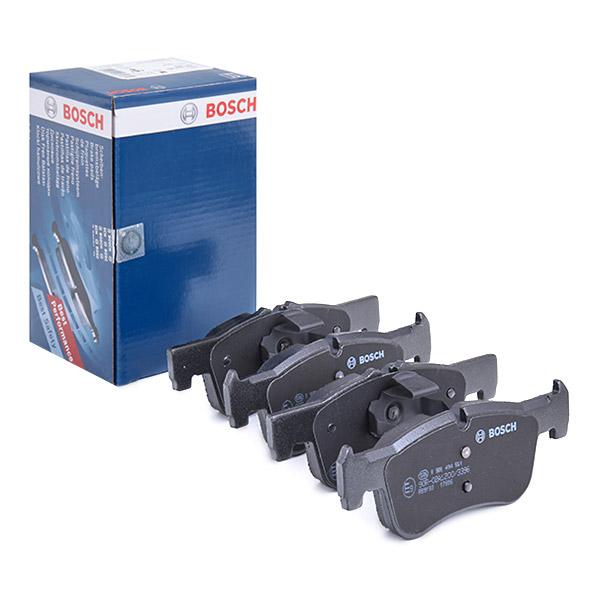 Bosch 0986494561 Brake Pad Set With Anti-Squeak Plate, With Piston Clip