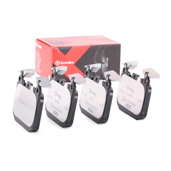 Brembo P 06 088X Brake Pad Set Prepared For Wear Indicator, With Counterweights