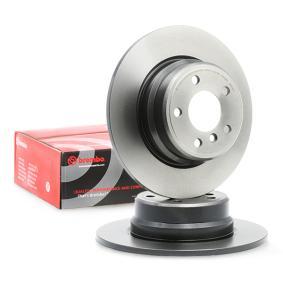 BREMBO COATED DISC LINE 08.7019.81 Brake Disc for BMW X5 (E53) Solid, Coated, High-carbon, with bolts/screws