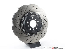 Load image into Gallery viewer, Turner Motorsport Front Cross-Drilled &amp; Slotted 2-Piece Turner Wave Rotors - (400x36) - M5/M6 F1X
